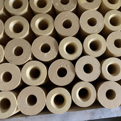 95,5% il biossido di zirconio degli scaricatori a cassetto della paniera dei materiali refrattari ZrO2 inserisce la prova dell'abrasione