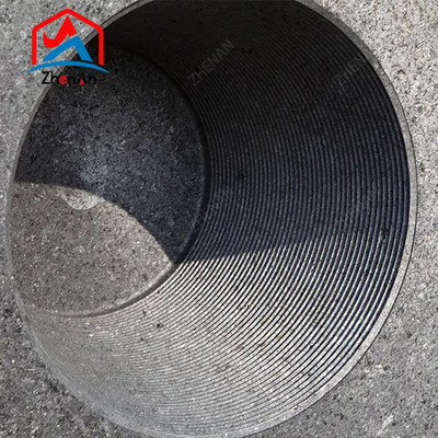 Dia 75mm-700mm L1800-2700mm UHP HP RP Electrodo De Grafito Electrodo di grafite con 4tpi 4tpil Nipple For Eaf Lf
