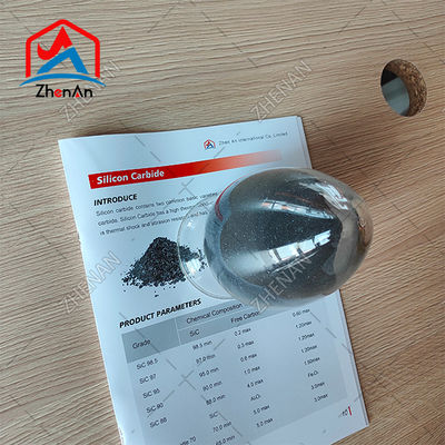 Carburo di silicio 85% / Al2O3 Allumina Resistente agli acidi a secco / Refrattario / 1-3mm, 3-5mm, 5-8mm / per Metallurgia / per Rettifica Industriale