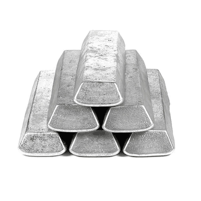 I lingotti puri del magnesio argentano l'elevata purezza bianca 99,95%