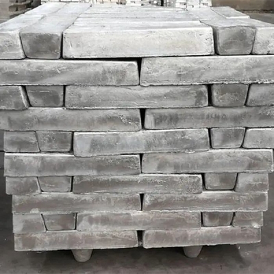 Lingotto leggero d'argento luminoso 99,98% 25kg del magnesio per fondere e forgiare