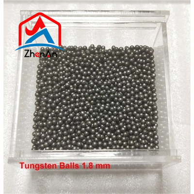 Sfera di tungsteno pura da 3 pollici Superficie lucidata