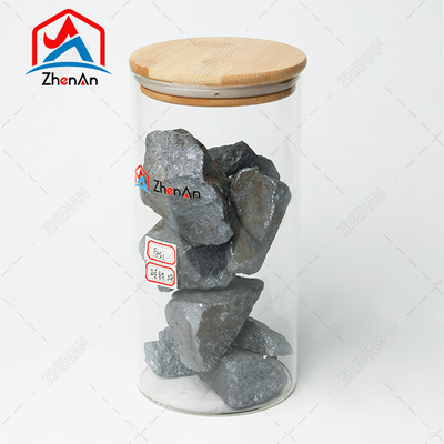 Acciaieristica grigio argento Ferrosilicio 65 75 Lega di ferro silicio