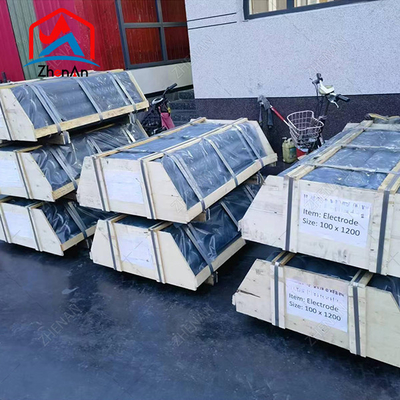 Al dettaglio elettrodi di grafite di carbonio con capezzoli per forno ad arco elettrico