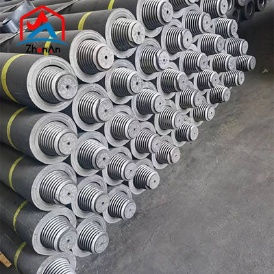 Elettrodo di grafite ad altissima potenza UHP700 UHP600 HP450 RP150 utilizzato nella produzione di acciaio
