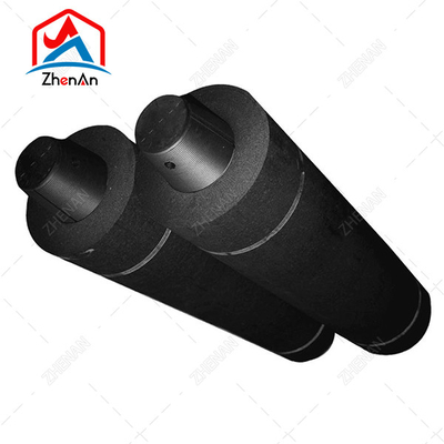 Dia 75mm-700mm L1800-2700mm UHP HP RP Electrodo De Grafito Electrodo di grafite con 4tpi 4tpil Nipple For Eaf Lf