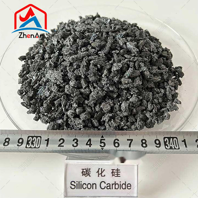 Carburo di silicio nero di grado 98%Sic 0-5mm1-10mm per refrattarie metallurgiche