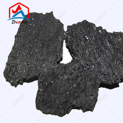 Carburo di silicio nero di grado 98% Sic 0-5mm 1-10mm per refrattari metallurgici