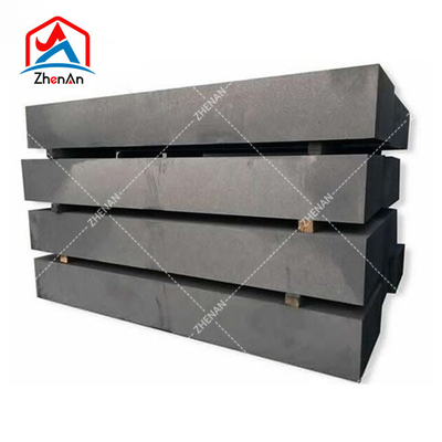 UHP 300/450/600mm Potenza regolare Eaf Arco di saldatura di carbonio forno di blocco di grafite elettrodo di canna di piastra di acciaio