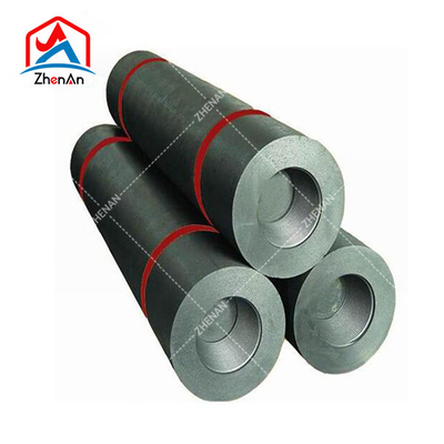 UHP 300/450/600mm Potenza regolare Eaf Arco di saldatura di carbonio forno di blocco di grafite elettrodo di canna di piastra di acciaio
