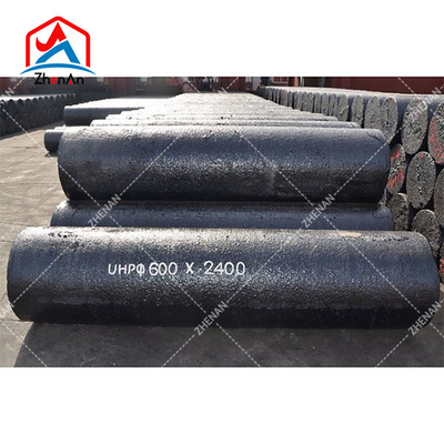 Dia 75mm-700mm L1800-2700mm UHP HP RP elettrodo di grafite con 4tpi 4tpil Nipple For Eaf Lf