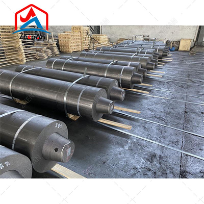 Elettrodo di grafite ad alta potenza RP HP UHP di grado 150 mm-750 mm con capezzoli
