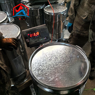 Ferro vanadio FeV80 grumi grigi argento con un contenuto di vanadio dell'80% per una deossidazione efficiente negli impianti di ferroleghe