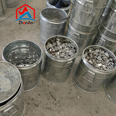 Blocco in lega di ferro-vanadio 75 grado, nero argento, per piastre corazzate, acciaio e costruzioni ad alta resistenza