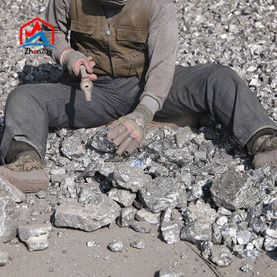 Metallo di silicio di alta qualità grado 553 e 441 per acciai legati ed energia rinnovabile certificato ISO9001