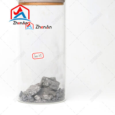 Leggia FeSi 55 di ferro silicio di alta purezza con 55-75% di Si per la deossidazione in acciaio in granuli da 10-50 mm