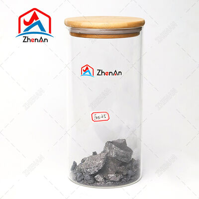 Leggia FeSi di ferro silicio di alta purezza per la raffinazione dell'acciaio con granuli da 10 a 100 mm