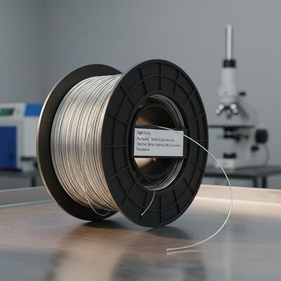 Alta purezza 99,995% filo di zinco per rivestimento termico a spruzzo con resistenza alla corrosione