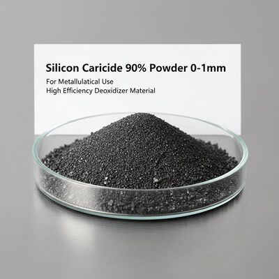 Polvere di carburo di silicio di purezza 90% 0-1mm Sossidificante ad alta efficienza per uso metallurgico