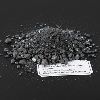 88% SiC 1-10mm Carburo di Silicio per Disossidante di Colata di Ferro - Materiale Industriale ad Alto Carbonio